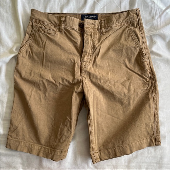 American Eagle Ne(x)t Level tan/khaki Mens Shorts - Picture 1 of 3